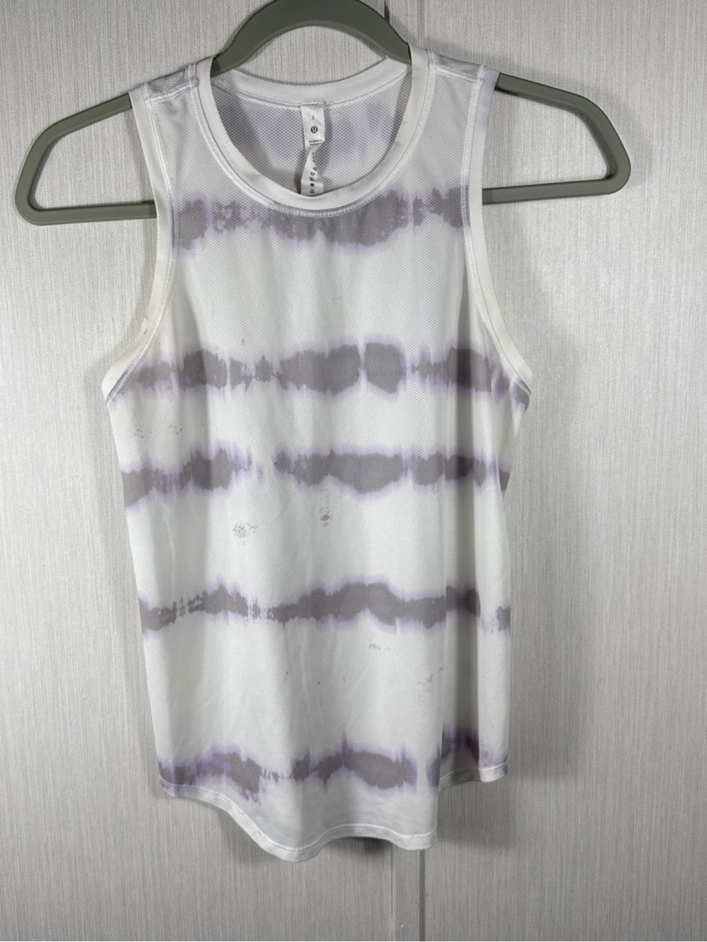 Lululemon 2 Align Waist-Length Racerback Tank TVLM Transverse Lilac Multi - Picture 1 of 6